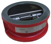 Обратный клапан межфланцевый двустворчатый DN40-1200 PN16. Код серии ABRA-D122-EN. Корпус GG25/ Лепестки SS304