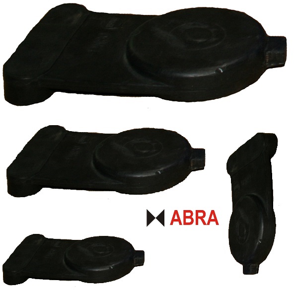 Запасные сменные запорные затворы (захлопки = "блокирующие диски") обрезиненные NBR и EPDM и сменные прокладки крышки для обратных клапанов фланцевых ABRA D023 